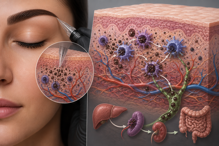 Translation missing: fr.Pourquoi les pigments minéraux évoluent-ils dans la peau ? Comprendre le métabolisme, les macrophages et la composition des pigments